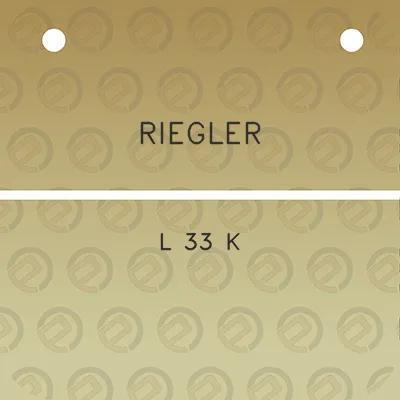 riegler-l-33-k