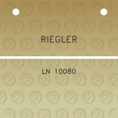 riegler-ln-10080