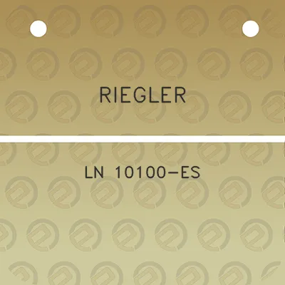 riegler-ln-10100-es