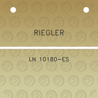 riegler-ln-10180-es