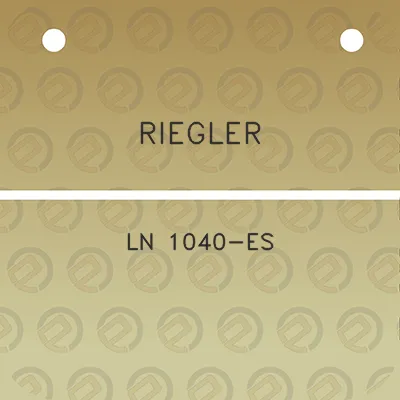 riegler-ln-1040-es