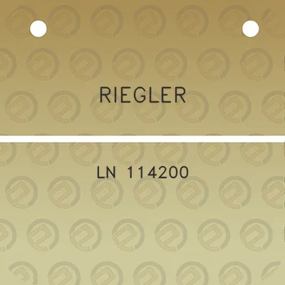 riegler-ln-114200