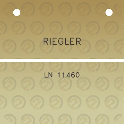 riegler-ln-11460