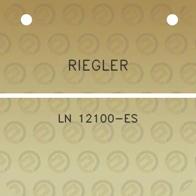 riegler-ln-12100-es