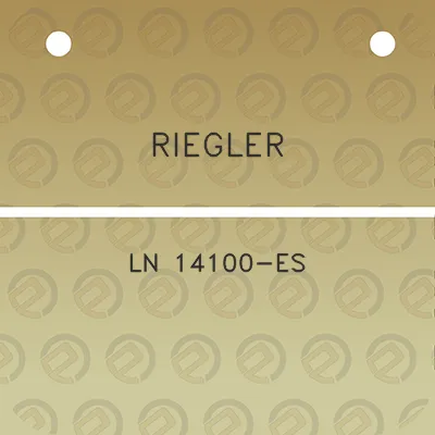 riegler-ln-14100-es