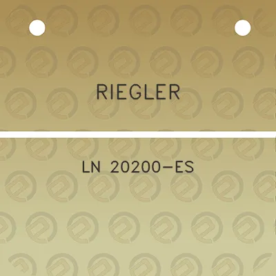 riegler-ln-20200-es