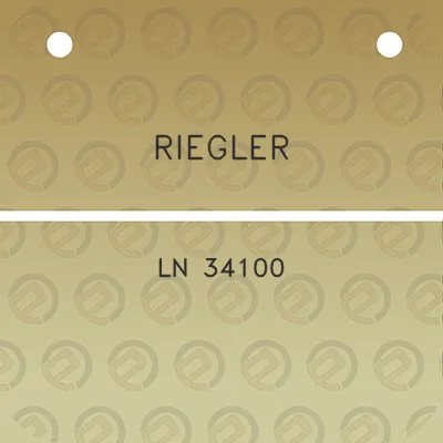 riegler-ln-34100