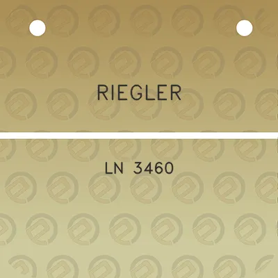 riegler-ln-3460