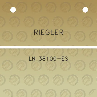 riegler-ln-38100-es