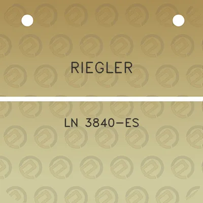 riegler-ln-3840-es