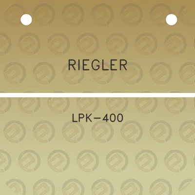 riegler-lpk-400