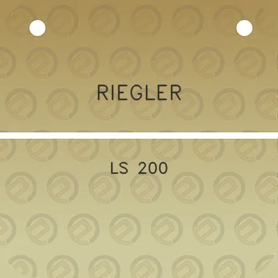 riegler-ls-200