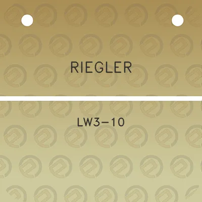 riegler-lw3-10