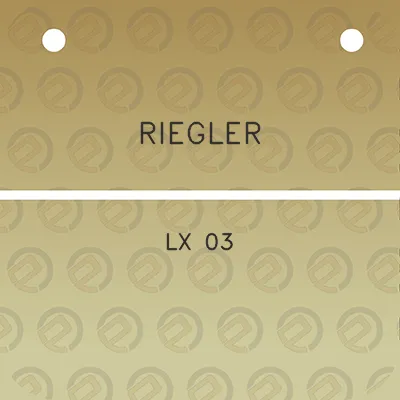 riegler-lx-03