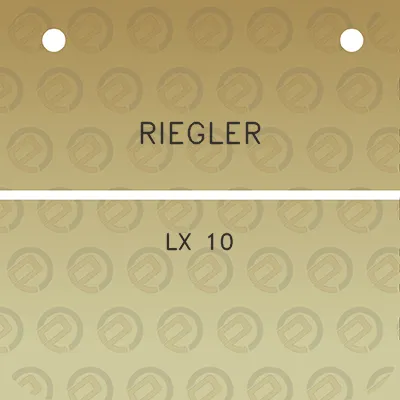 riegler-lx-10