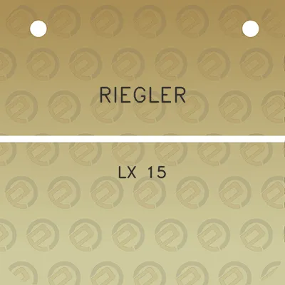 riegler-lx-15