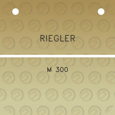 riegler-m-300