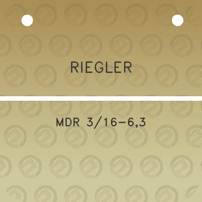 riegler-mdr-316-63