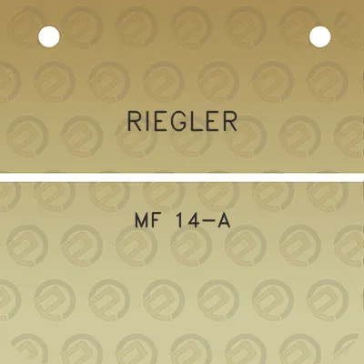 riegler-mf-14-a