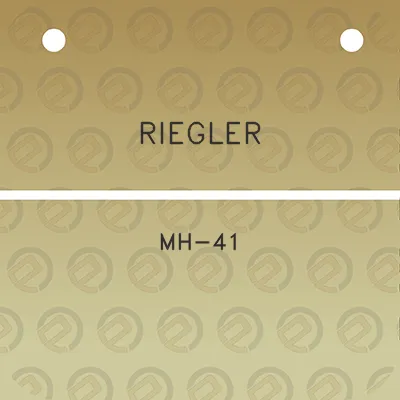 riegler-mh-41