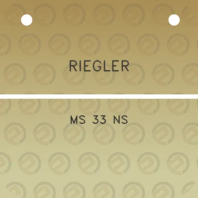 riegler-ms-33-ns