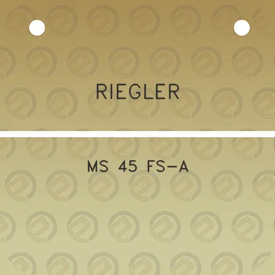 riegler-ms-45-fs-a