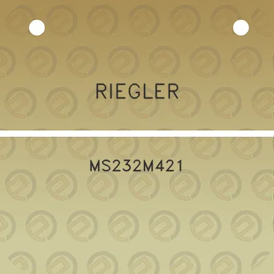 riegler-ms232m421