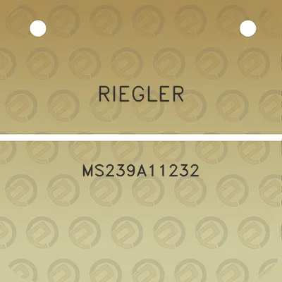 riegler-ms239a11232