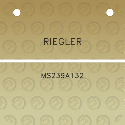 riegler-ms239a132