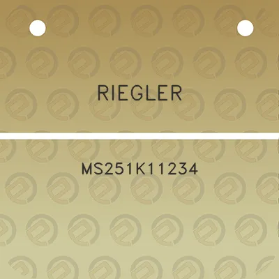 riegler-ms251k11234