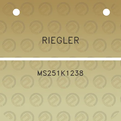 riegler-ms251k1238