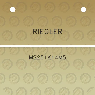 riegler-ms251k14m5