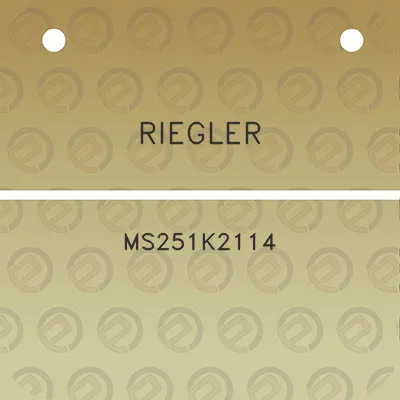 riegler-ms251k2114