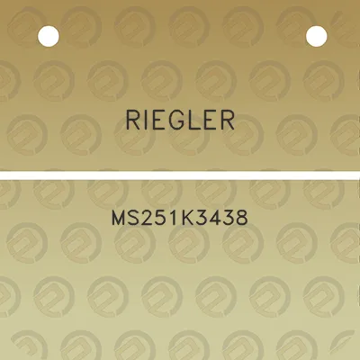 riegler-ms251k3438