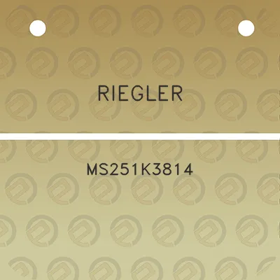 riegler-ms251k3814