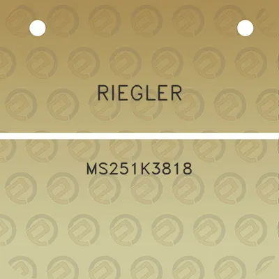 riegler-ms251k3818