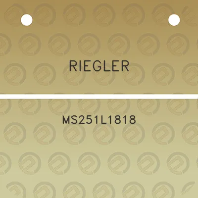 riegler-ms251l1818