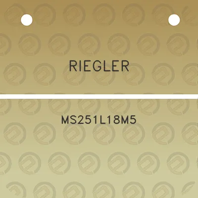 riegler-ms251l18m5