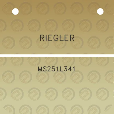 riegler-ms251l341