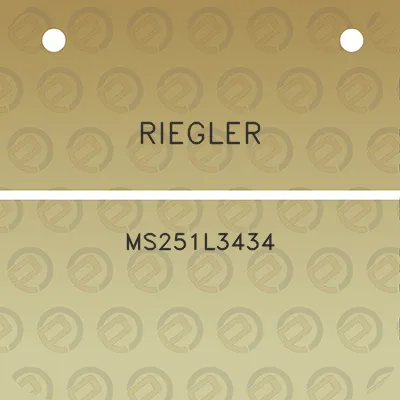 riegler-ms251l3434