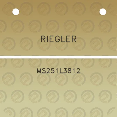 riegler-ms251l3812