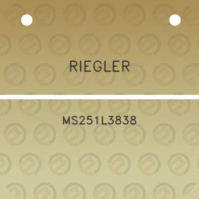 riegler-ms251l3838