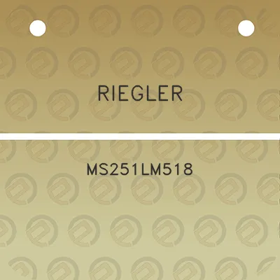 riegler-ms251lm518