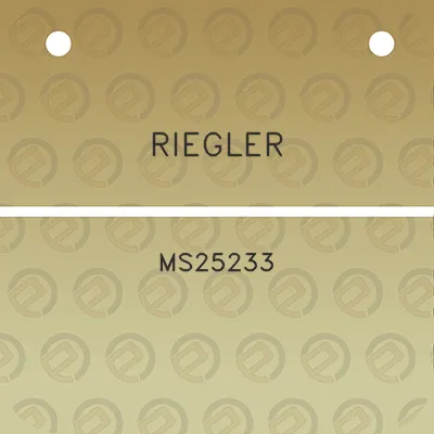 riegler-ms25233