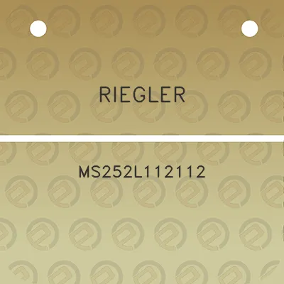 riegler-ms252l112112