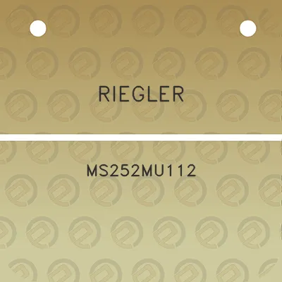 riegler-ms252mu112