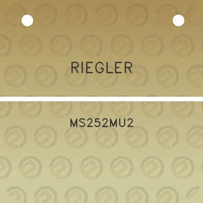 riegler-ms252mu2