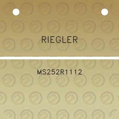 riegler-ms252r1112