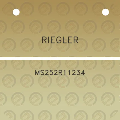 riegler-ms252r11234