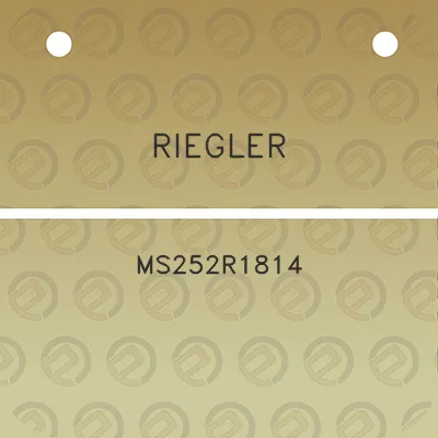 riegler-ms252r1814